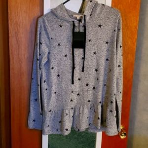 NWT Women's Medium Jane and Delancey hooded top